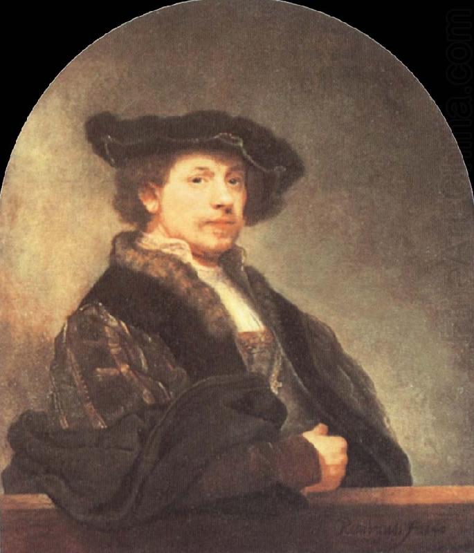 REMBRANDT Harmenszoon van Rijn Self-Portrait at the Age of Thrity-Four china oil painting image